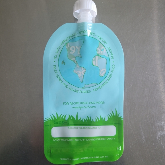 Reusable squeezy pouches (pack of 6) - Picture 2 of 4